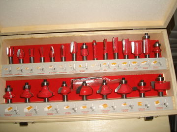 Il pezzo del router del CTT dei pezzi meccanici del router della mano di TC-024A 24PCS ha messo per la falegnameria