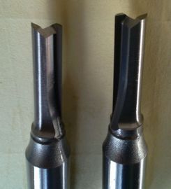 Carburo solido pungente router Straignt della flauto diritta di CNC TC0111 pungente con lo stinco d'acciaio