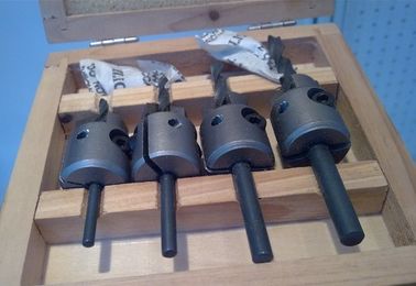 Il carburo del CTT delle parti 4PCS degli attrezzi per bricolage di TC-004V ha fornito di punta i taglienti della fresatura per la perforazione di legno