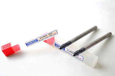 Utensile per il taglio lungo rotondo dello stinco HRC60 del carburo della palla di estremità della taglierina su ordinazione del mulino