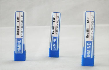 Utensili per il taglio rivestiti affusolati CNC del carburo di TiAlN del mulino di estremità del naso della palla per rame