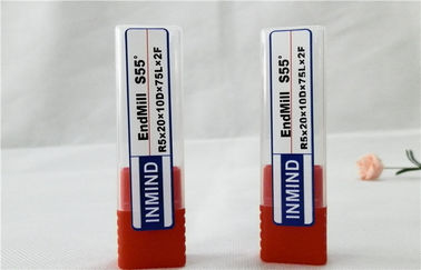 Mulini di estremità solidi standard del carburo HRC55/frese ad alta velocità del naso della palla